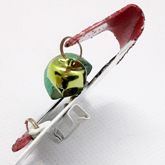 Fun Whimsical Dalmation Christmas Pin in the Flat & Happy Series - Picture 5 of 9